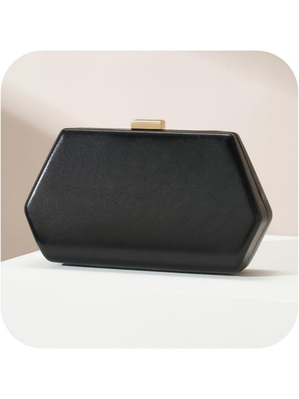Elegant Black Evening Clutch Purse for Women | Stylish Handbag for Weddings